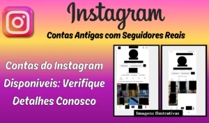 Contas Prontas com Seguidores Reais, Consulte sobre Contas d - Outros