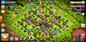 Centro de Vila 13 - Clash of Clans