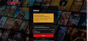 comprei a netflix e a senha não entra - Assinaturas e Premium