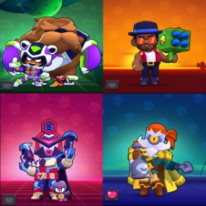 Conta De Brawl Stars De 2019 Com Muitas Skins Raras!