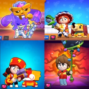 Conta De Brawl Stars De 2019 Com Muitas Skins Raras!