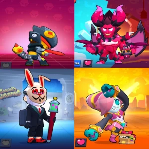 Conta De Brawl Stars De 2019 Com Muitas Skins Raras!