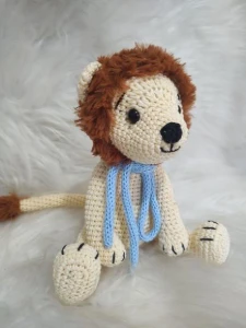 Amigurumi Leão de Crochê - Artesanato e Personalizados