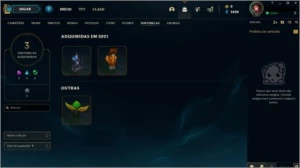 CONTA DIAMANTE 4 COM MMR BOM E 60% DE WIN RATE - League of Legends LOL