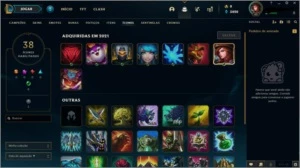 CONTA DIAMANTE 4 COM MMR BOM E 60% DE WIN RATE - League of Legends LOL
