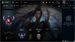 CONTA DIAMANTE 4 COM MMR BOM E 60% DE WIN RATE - League of Legends LOL