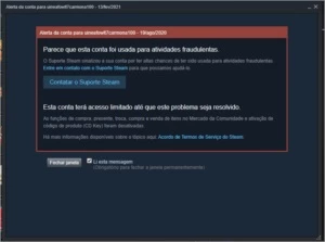 CONTA COM CS:GO PRIME + 25 broches + trade ban - Steam