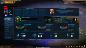 Conta Smite Mestre S2 Joust T5 Thor