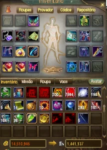 Conta PW LUG Perfect World Cassiopeia (MERCENÁRIO)