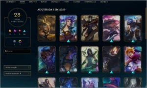 Conta lol platina 4 - League of Legends