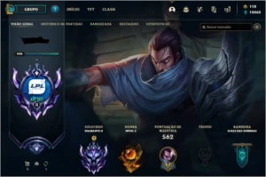 CONTA DIAMANTE 2, VÁRIAS SKINS, TODOS OS CHAMPS - League of Legends LOL
