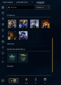 Conta League of Legends Full Acesso - 99 Champs e 52 Skins LOL