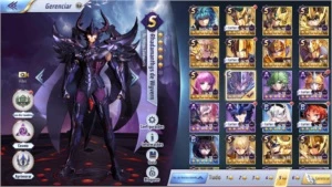 VENDO CONTA SAINT SEIYA LVL 58 - Saint Seiya Awakening SSA