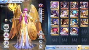 VENDO CONTA SAINT SEIYA LVL 58 - Saint Seiya Awakening SSA