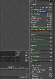 Tibia! Elite Knight 243 Lutabra! RK LACRADA