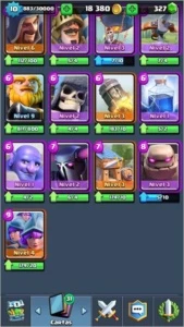 CONTA NÍVEL 10 (COM 2 LENDÁRIAS), 18K+ OURO, ARENA 9 - Clash Royale