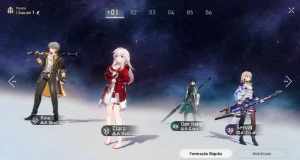 Conta de Honkai Star Rail com Clara + Cone do Yanqing - Outros