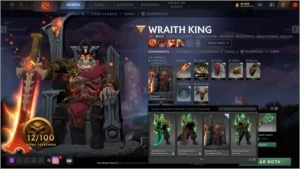 Conta Dota 2 com diversas arcanas, personas e mais