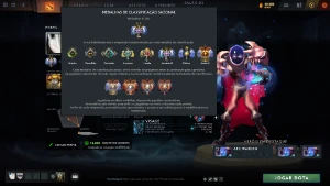 CONTA DOTA 2 ANCIENT, 4K MMR + ARCANA + PERSONA + BATTLEPASS