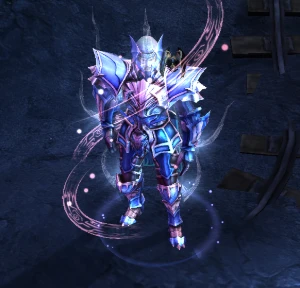 Megamu - Blue Eye Set + Bota Skt +15 Fo - Dark Lord (Dl) - MU Online