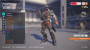 Conta Overwatch 84 skin lendaria, 5 armas douradas - Blizzard