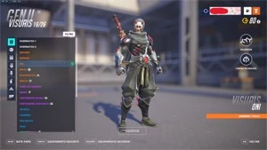 Conta Overwatch 84 skin lendaria, 5 armas douradas - Blizzard
