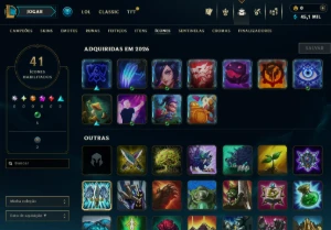 [Entrega Automática] Lol Ferro, 45K Ea, 41 Skins, Lvl 30! - League of Legends