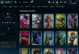 [Entrega Automática] Lol Ferro, 45K Ea, 41 Skins, Lvl 30! - League of Legends