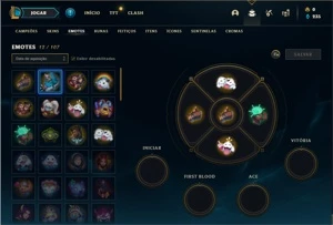 Conta ouro 2 com 26 Champs e 1 Skin + 2 Fragmentos - League of Legends LOL
