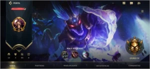 Conta gold 4 - League of Legends: Wild Rift LOL WR