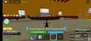 Conta com God human + Cdk + Soul Guitar - Roblox