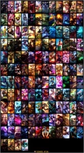 Conta lol platina 4 /136 skins Full champ - League of Legends