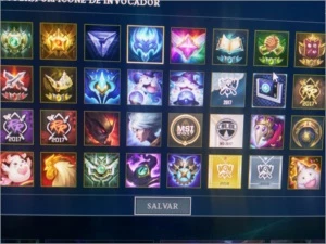 Conta lol platina 4 /136 skins Full champ - League of Legends