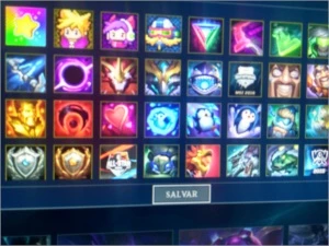 Conta lol platina 4 /136 skins Full champ - League of Legends