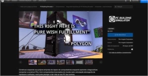 Conta da epic games com pc building simulator