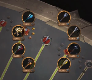 Conta com Todas as Armas e Roupas Upadas/ com craft upado - Albion Online