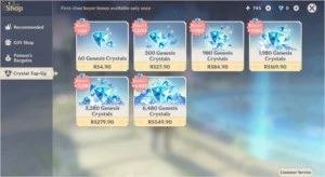 AR 49 MONA + QIQI c1 + VENTI + KLEE + ALBEDO - Genshin Impact