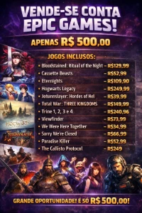 Conta Com Jogos Otímos (Mega Promoção) - Full Acesso!