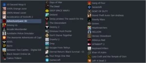 Steam - 570$ em Jogos