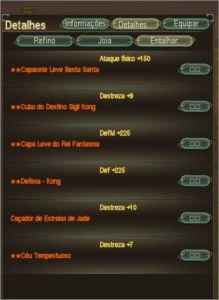 EA LYNX SET R8 UP3 FULL +10, GOW UP2 +12 - Perfect World PW