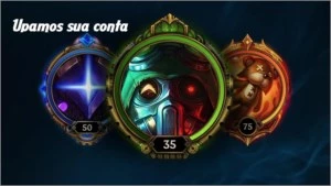 UPAMOS O NIVEL DE SUA CONTA - League of Legends LOL