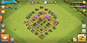 CONTA CLASH OF CLANS CV5 COM TROCA DE NICK