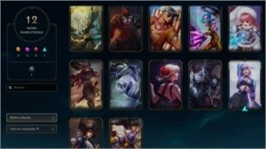 Conta Platina 2 / nível 52 / 5210 EA / 12 skins / 705 EL - League of Legends LOL