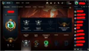 CONTA DE LOL NIVEL 191, 140 SKINS, TODOS OS CAMPEÕES. - League of Legends