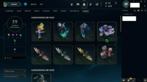 Conta De Lol Com 542 Skins - League of Legends