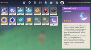 Conta genshin Impact Venti+Zhongli( venti constelação 1)