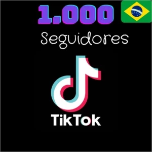1.000 Seguidores BR no TikTok - Redes Sociais