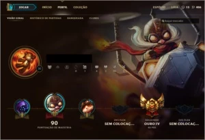 Conta Lv.30 Gold.4 - League of Legends LOL