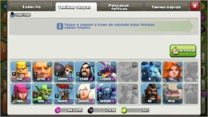 Clash of Clans CV 9 com troca de nome