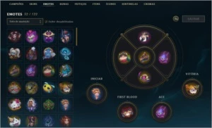 Conta Plat 4 da Season 2 / 104 skins / faltando 7 champs - League of Legends LOL